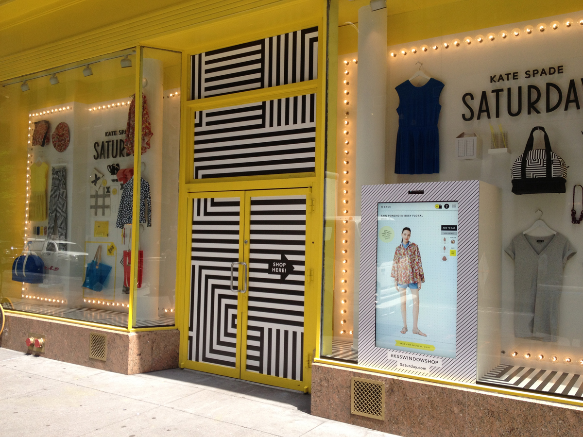 Kate Spade's Saturday window shops | This