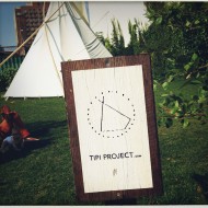 The centerpiece of the tipi project