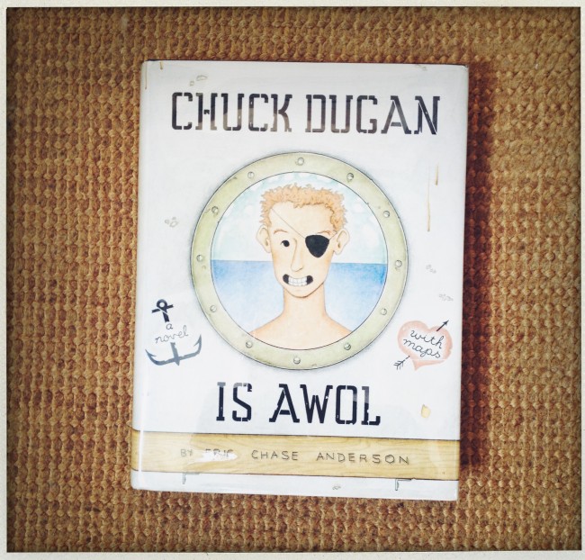 Chuck Dugan Is AWOL is the one and olny novel by Eric Chase Anderson