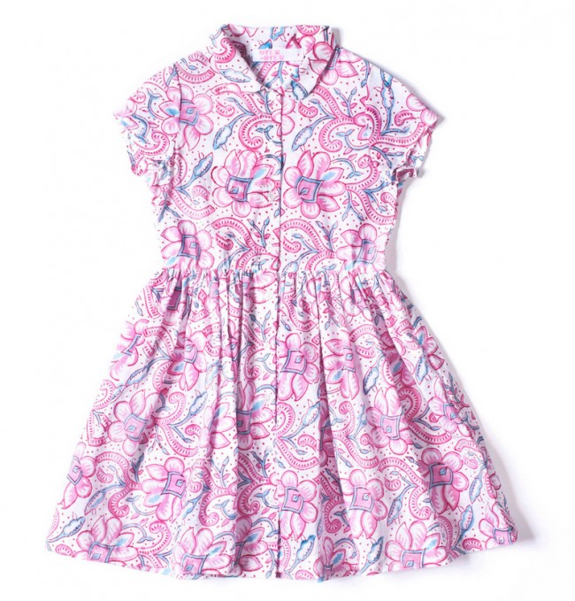 over and over kids dress