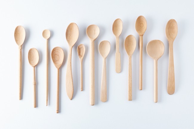 Baker's dozen wooden spoons on Food52. Photo by Rocky Lutton and Mark Weinberg for Food52