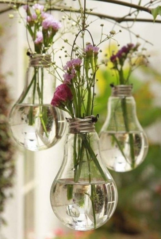DIY bulb vase