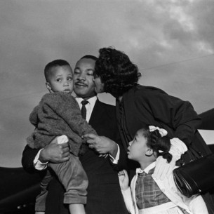 MLK and family