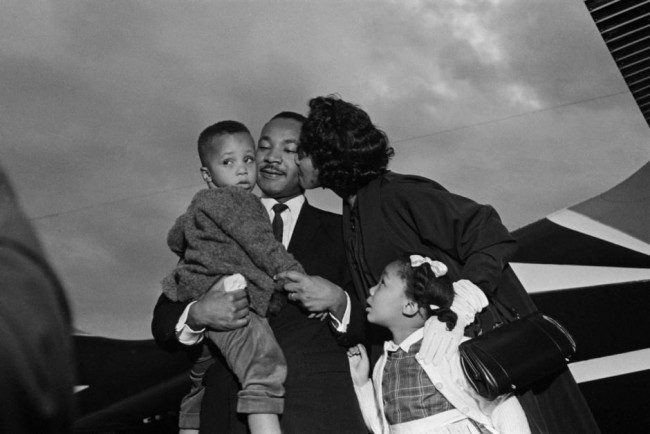 MLK and family