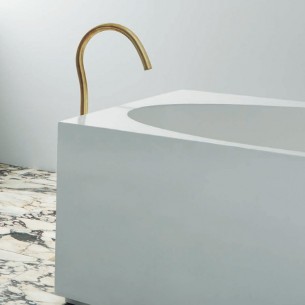 The loveliest bathtub faucet ever. Photo courtesy of Waterworks.